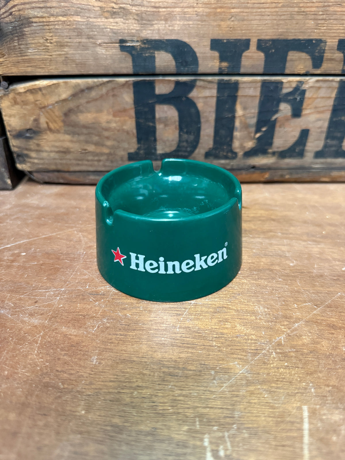 Heineken reclameasbakken in diverse uitvoeringen