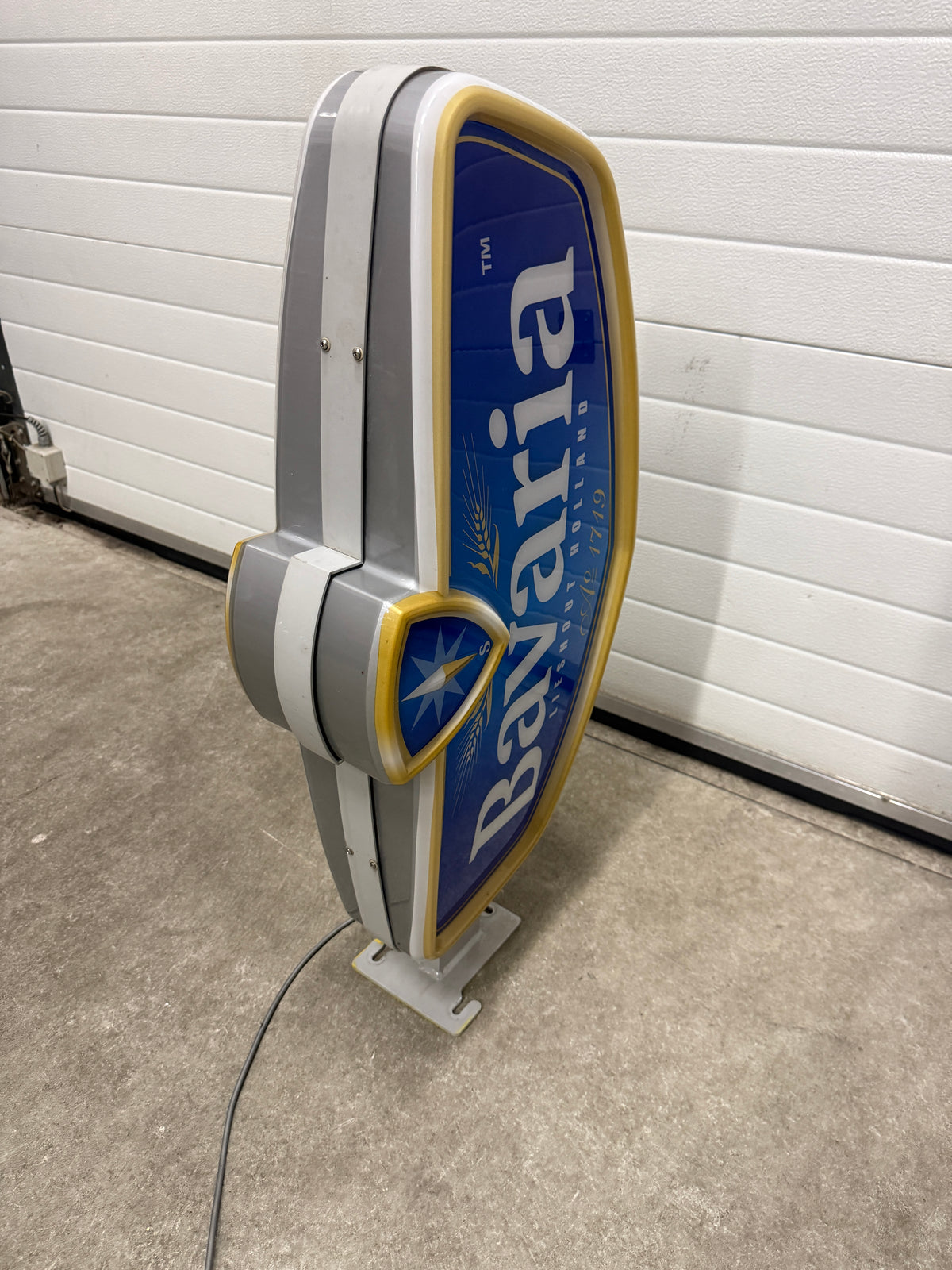 Bavaria dubbelzijdige reclame lichtbak