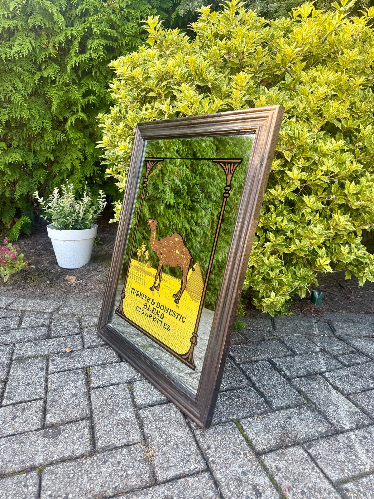 Grote Vintage Camel Spiegel