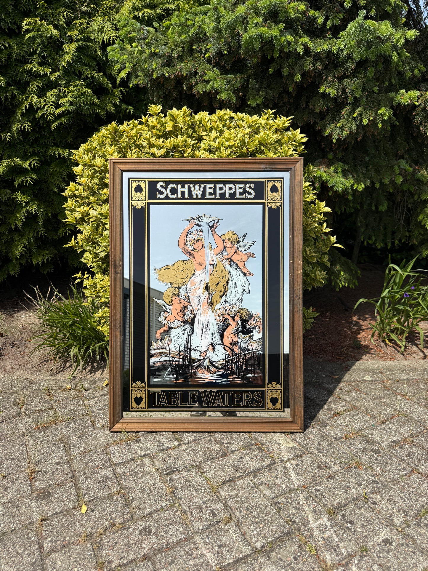 Grote Schweppes barspiegel