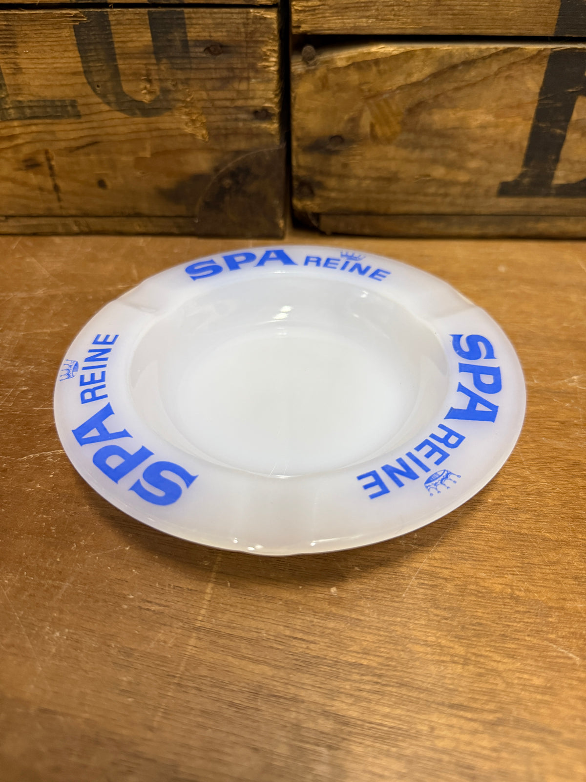 Vintage SPA Reine reclameasbak