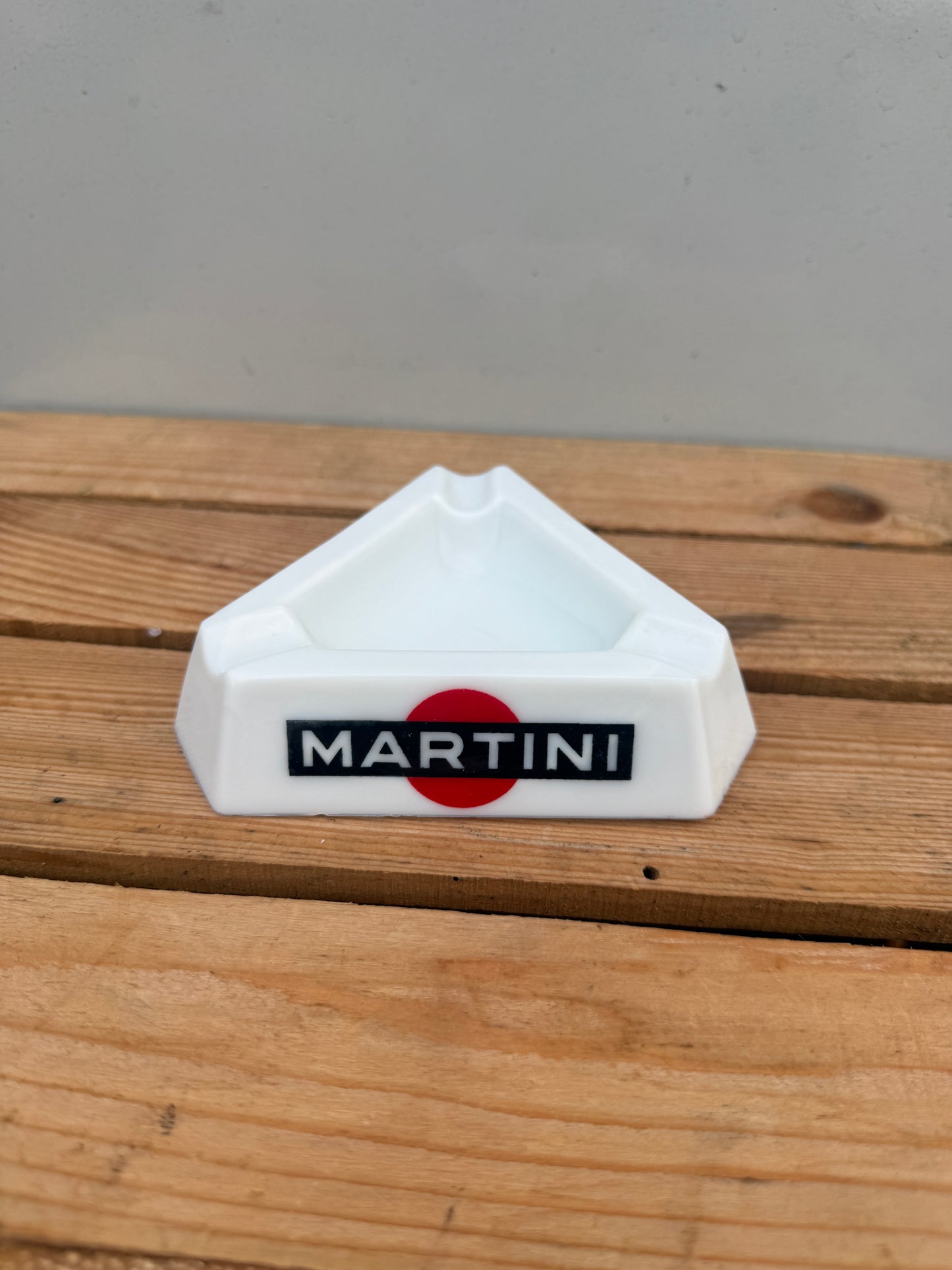 Martini Opalex reclame asbak driehoek