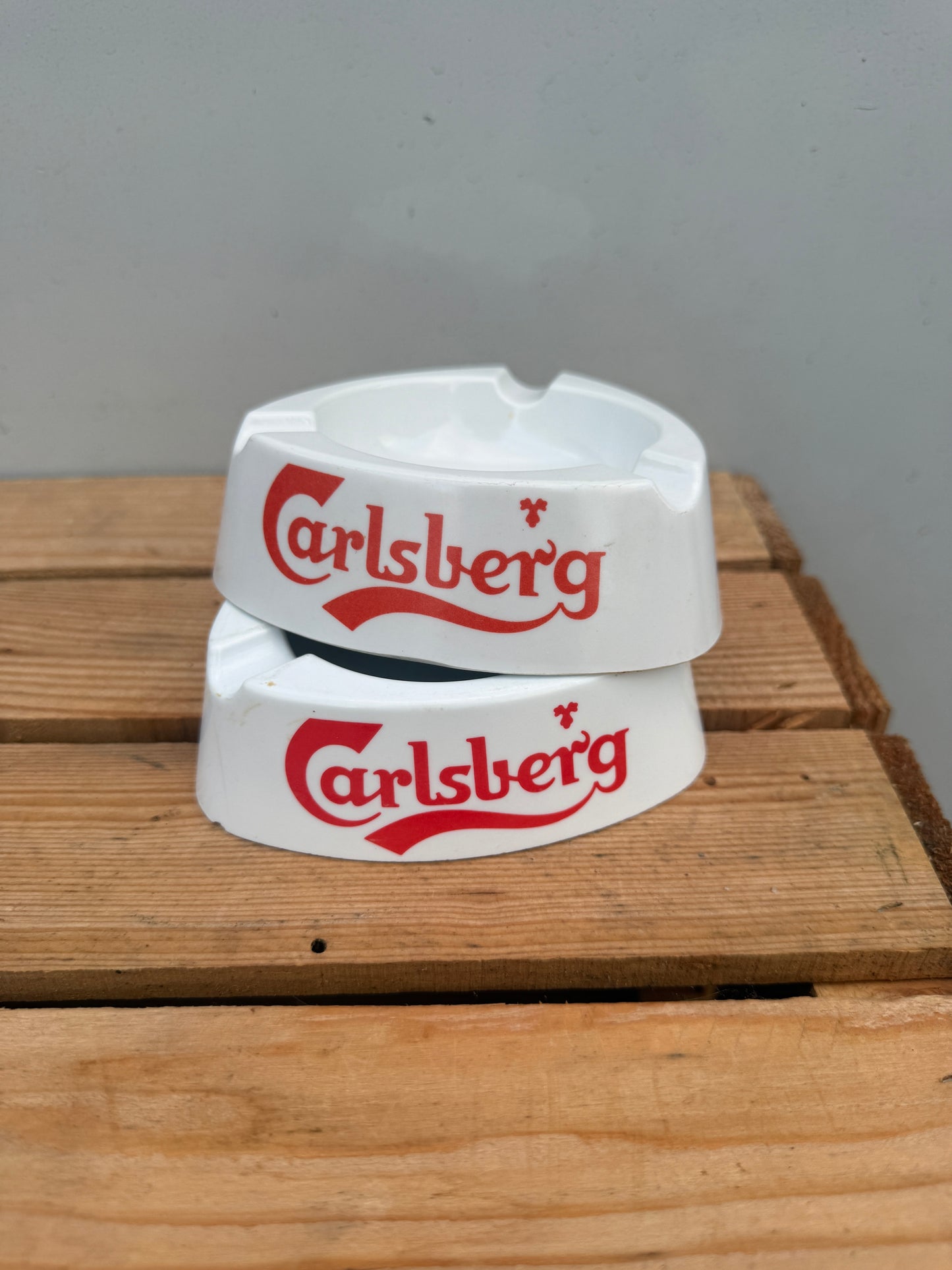 Carlsberg kunststof reclame asbak