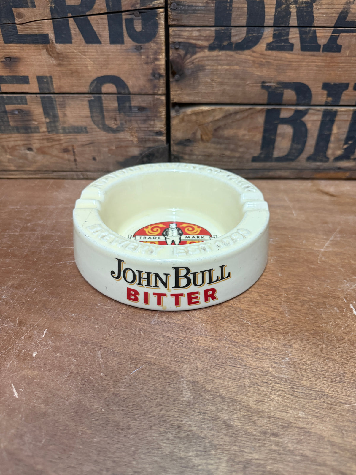 John Bull Bitter reclameasbak