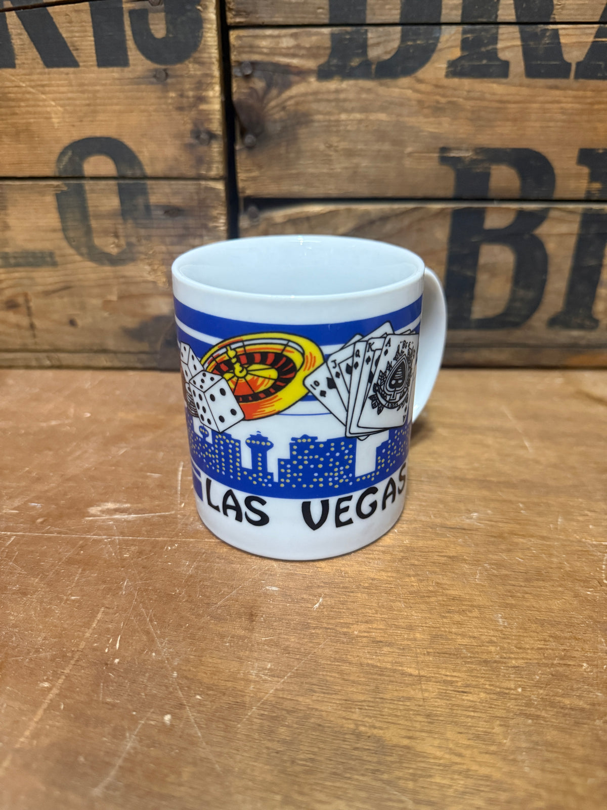 Vintage Las Vegas souvenir mok