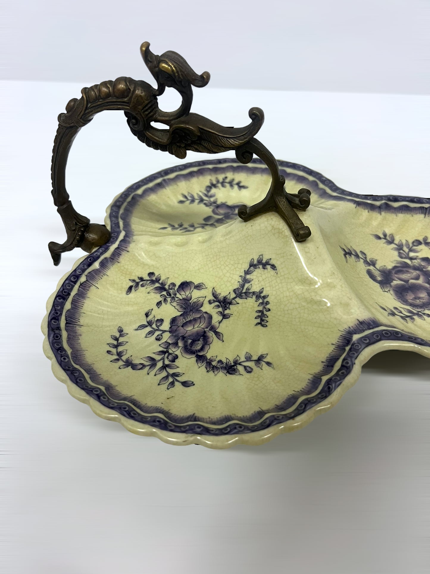 Mid Century Porcelain Wong-Lee Serving Dish