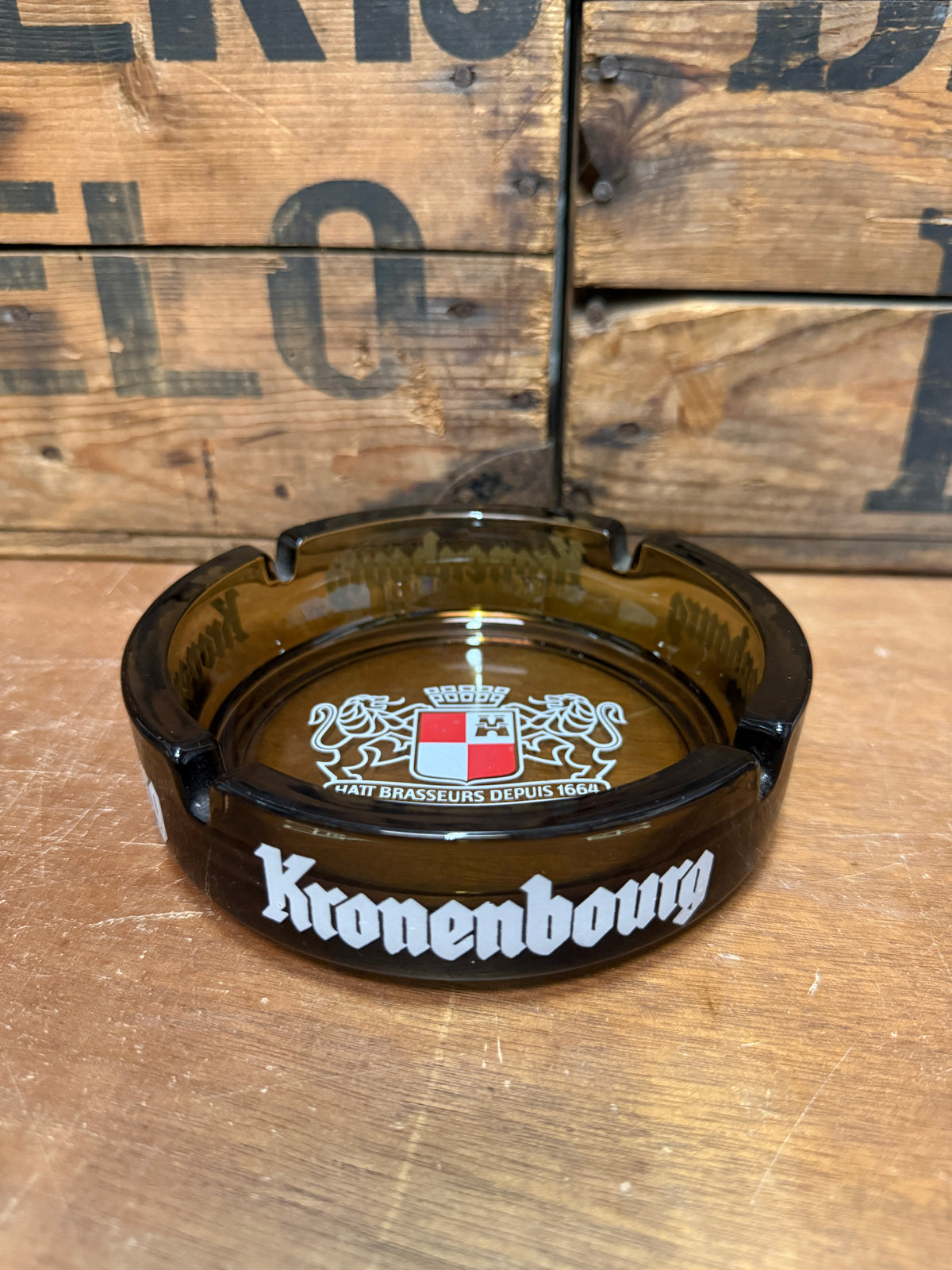 Kronenbourg reclameasbak