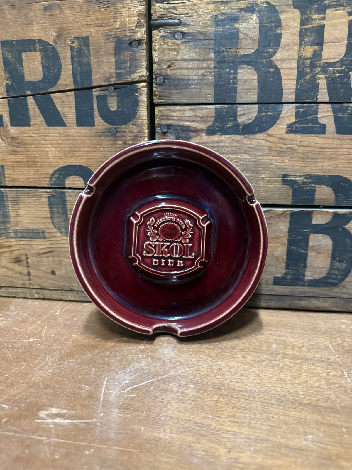 Skol Bier HS Breda reclameasbak