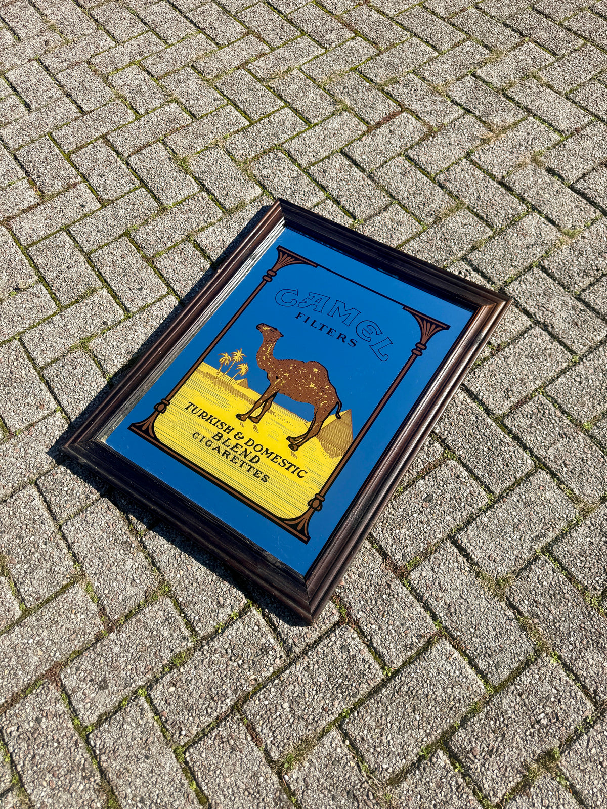 Grote Vintage Camel Spiegel
