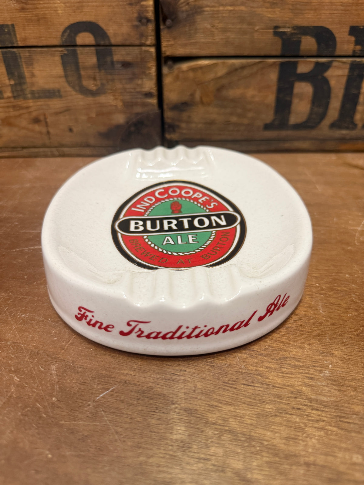 Burton Ale reclameasbak