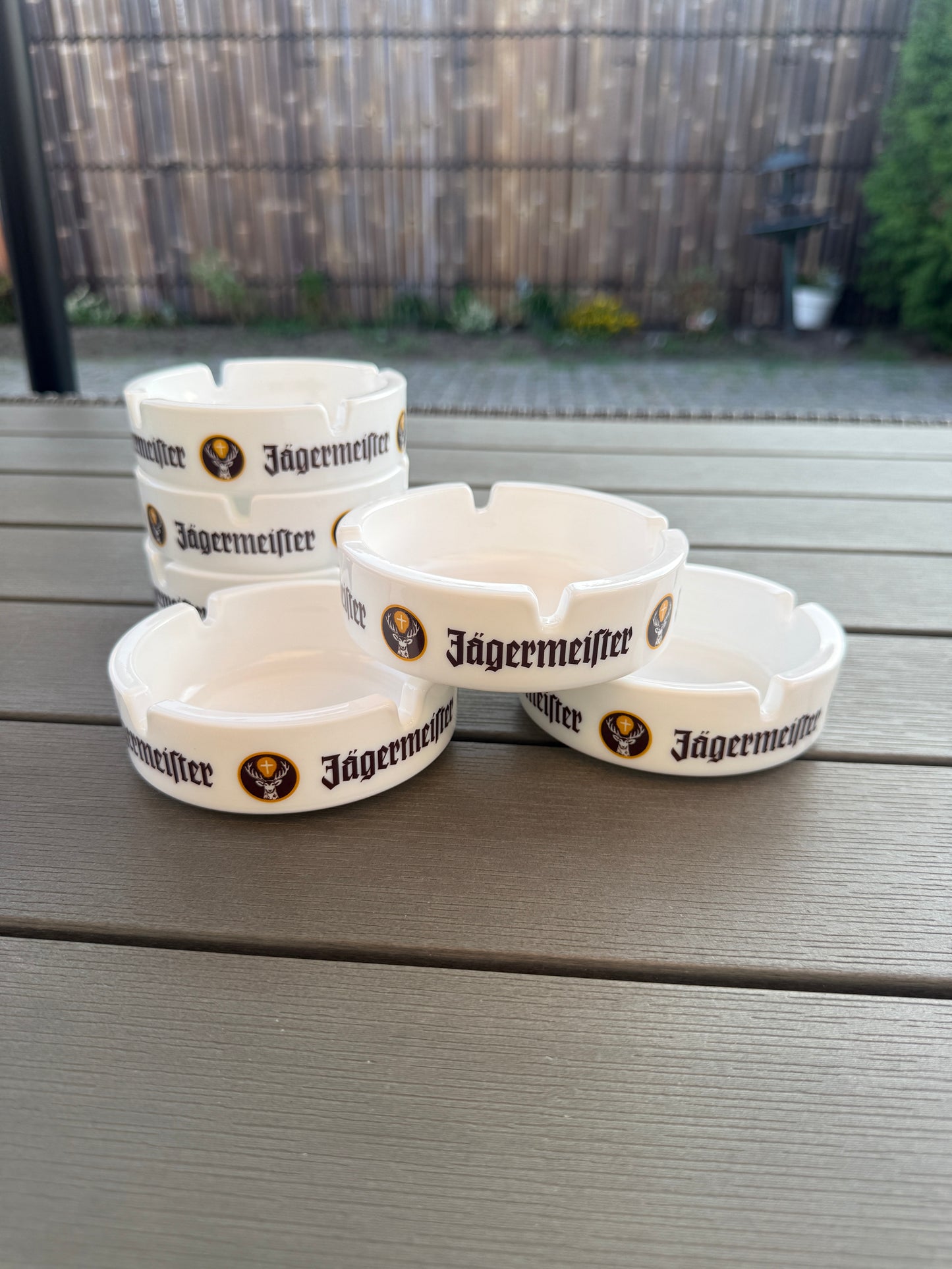 Vintage Jagermeister asbakken