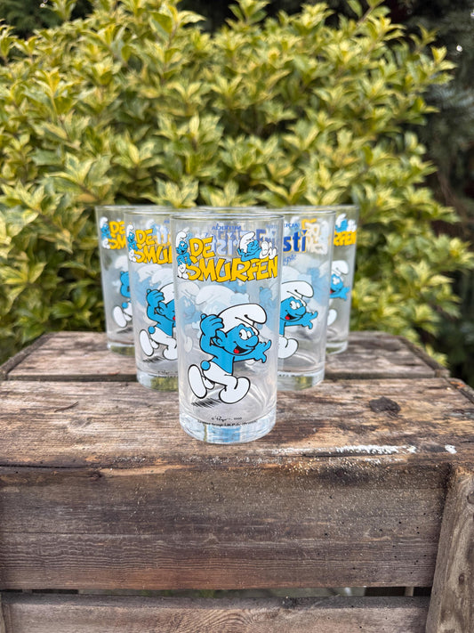 De Smurfen Drinkglazen Set van 6