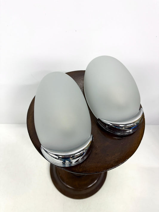 Vintage Glass Wall Sconces
