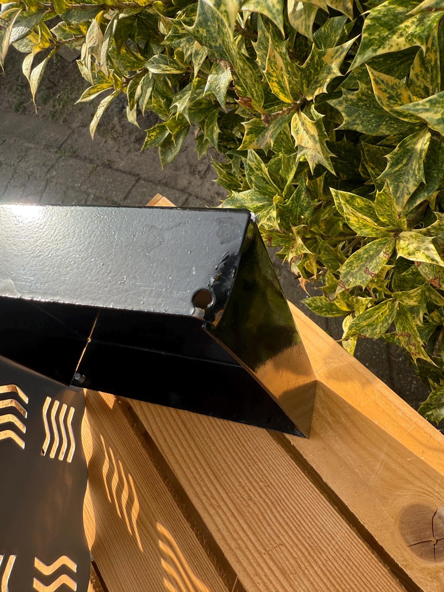 Postmodern Keys Cabinet, Vintage Wall Cabinet, Grey Metal Design, Wavy Pattern, Unique Interior Gift Idea, Nineties Space Age