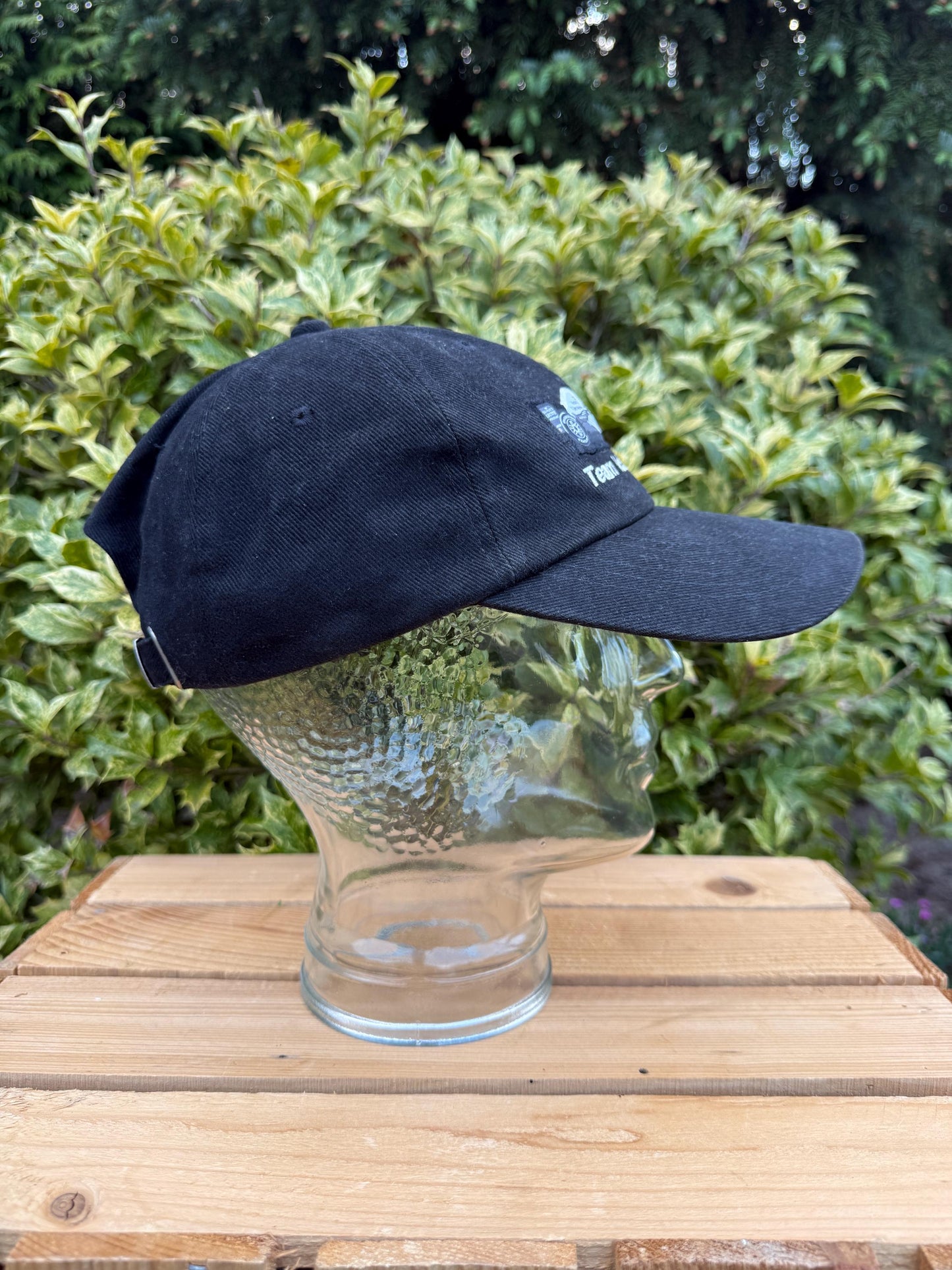 Vintage McLaren Mercedes F1  Cap, Black Racing Hat with West Sponsor & Car, Formula 1 Team Gear, Adjustable Fit