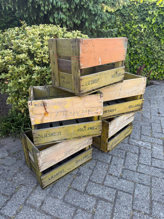 Vintage Wooden Bavaria Beer Crate, Dutch Brewery Crate, Rustic Wood Storage Box, Industrial Beer Crate, Man Cave Decor