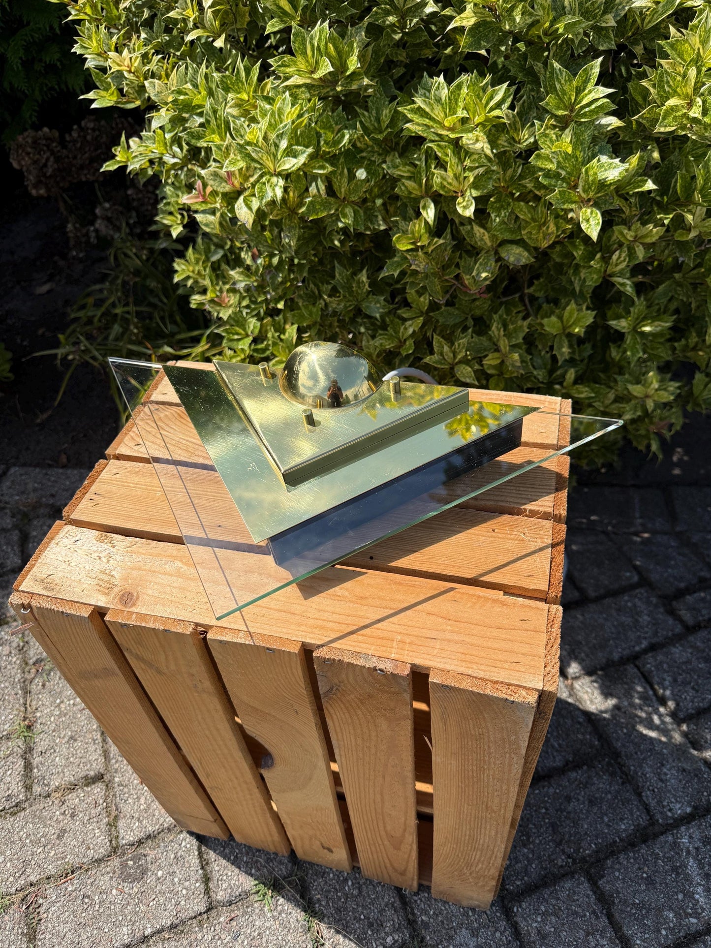 Vintage Gold Postmodern Wall Lamp