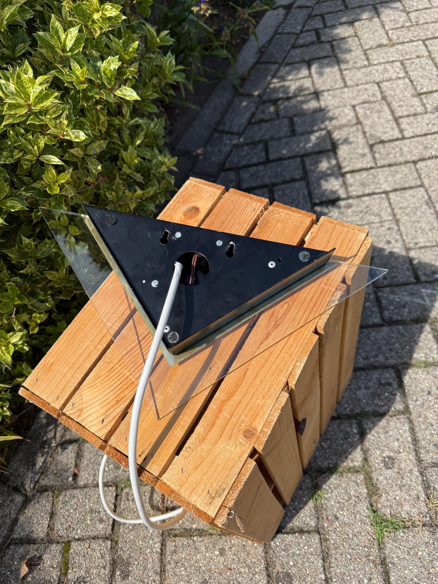 Vintage Gold Postmodern Wall Lamp