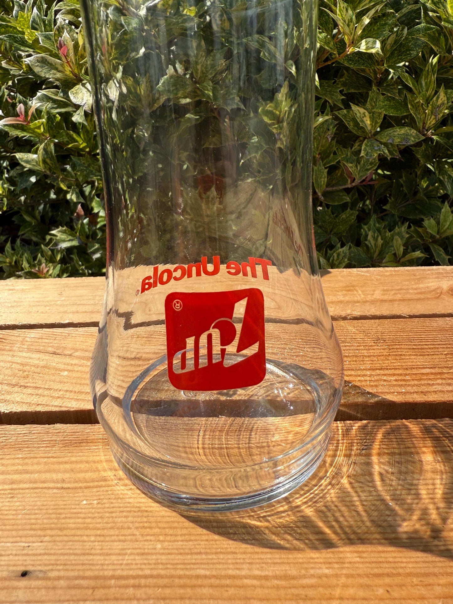 Vintage 7UP The Uncola Pitcher, Retro Glass Carafe, 1970s Soda Advertising, Pop Art Drinkware, Clear Collectible Jug