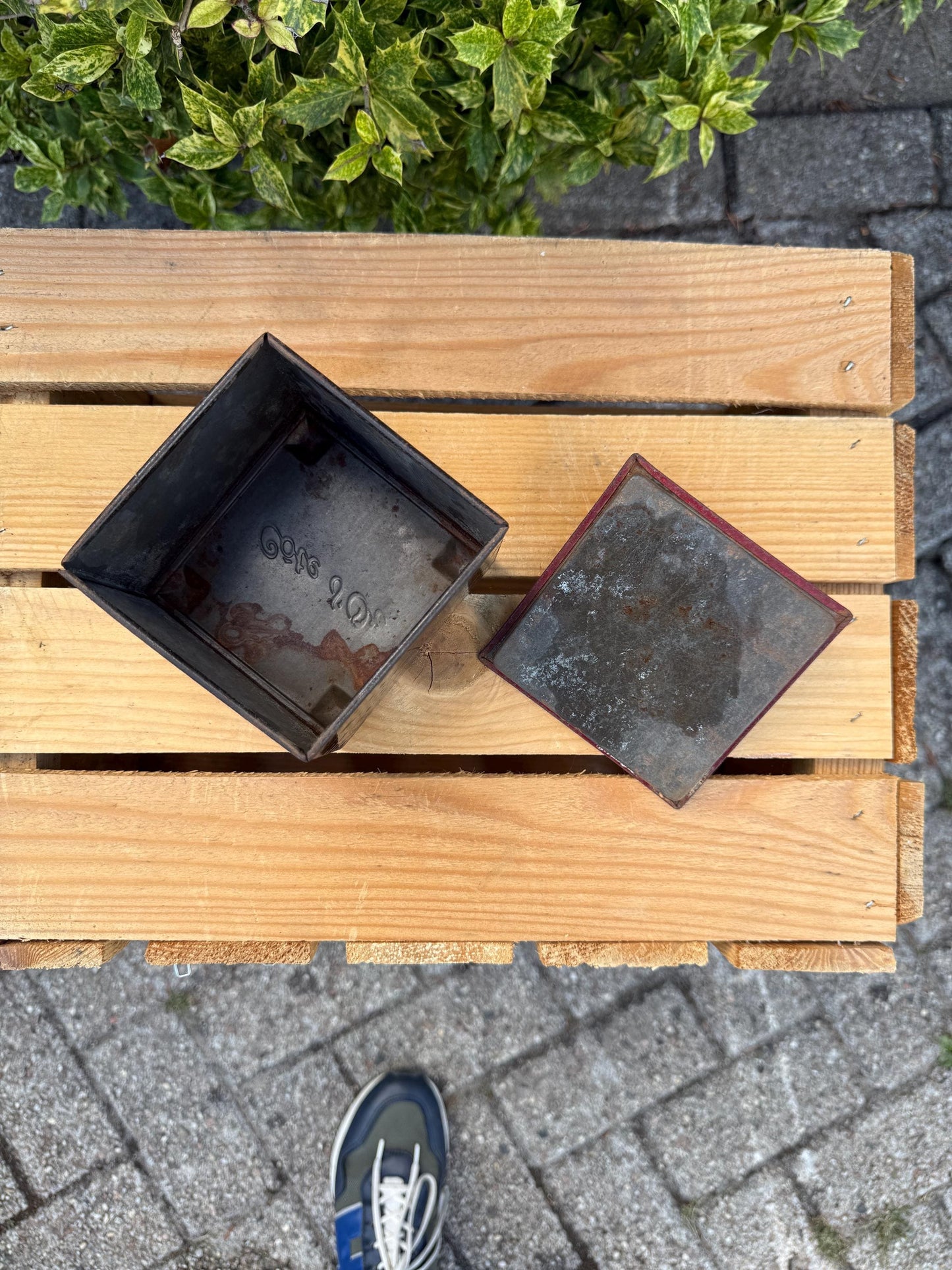 Small Vintage Cote DOr Tin, Antique Metal Canister With Lid, Chocolate Advertising Box, Collectible Storage Tin, Vintage Candy Container