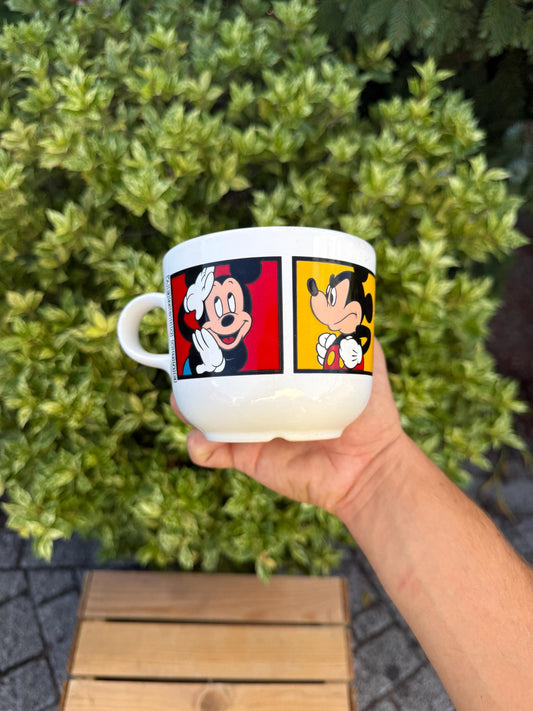Vintage Disneyland Paris Mickey Mouse Mug, Retro Coffee Cup, Collectible Disney Tams, Vintage Theme Park Souvenir, Retro Cartoon Drinkware
