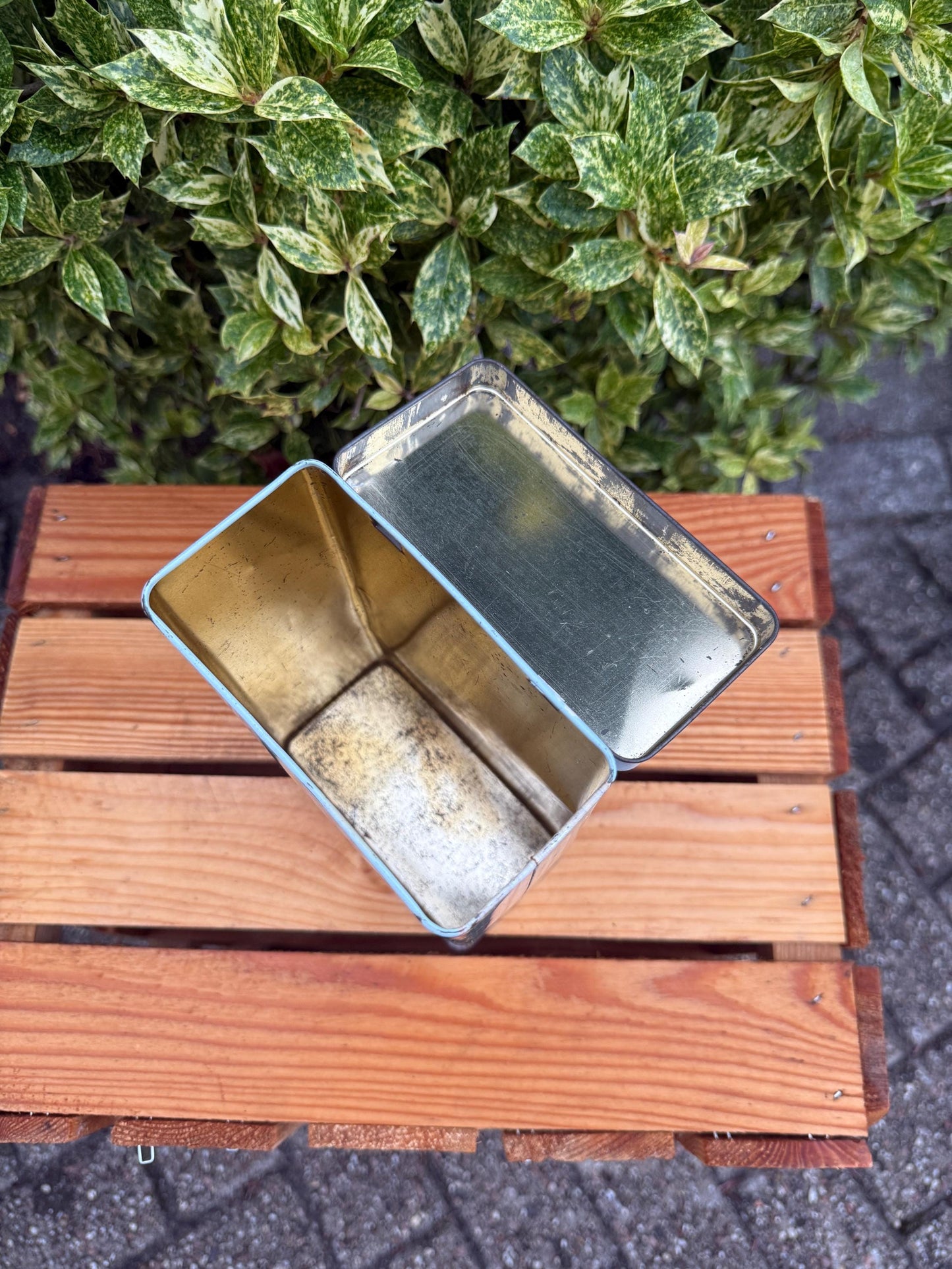 Vintage Hollywood Greats Tin, Sam Simeon Movie Stars Storage Box, Small Metal Collectible Container, Classic Film Memorabilia