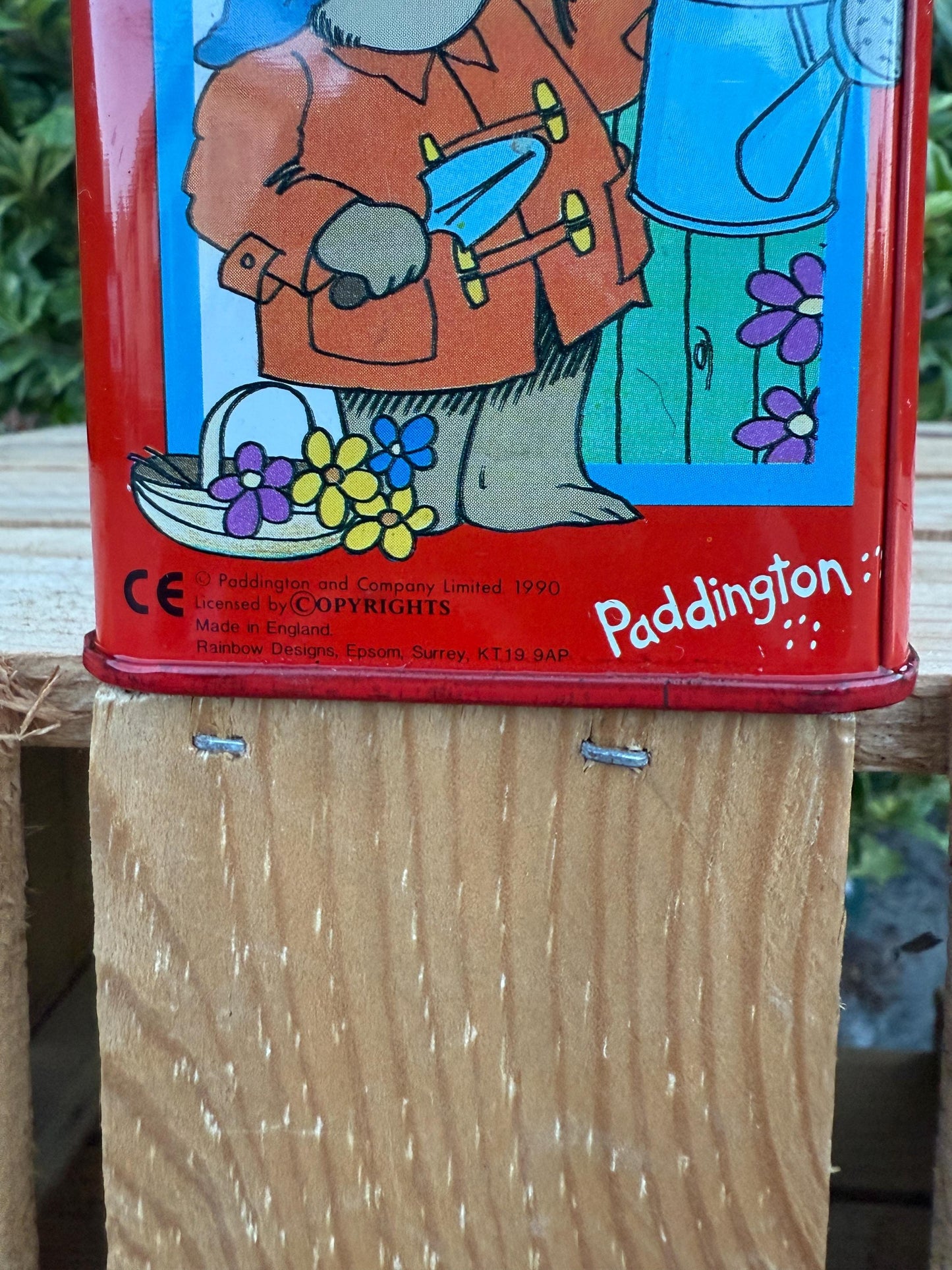 Vintage Paddington Bear Money Bank 1999, Metal Coin Bank, Childrens Savings Box, Collectible Paddington Bear Figurine Bank, British Toy