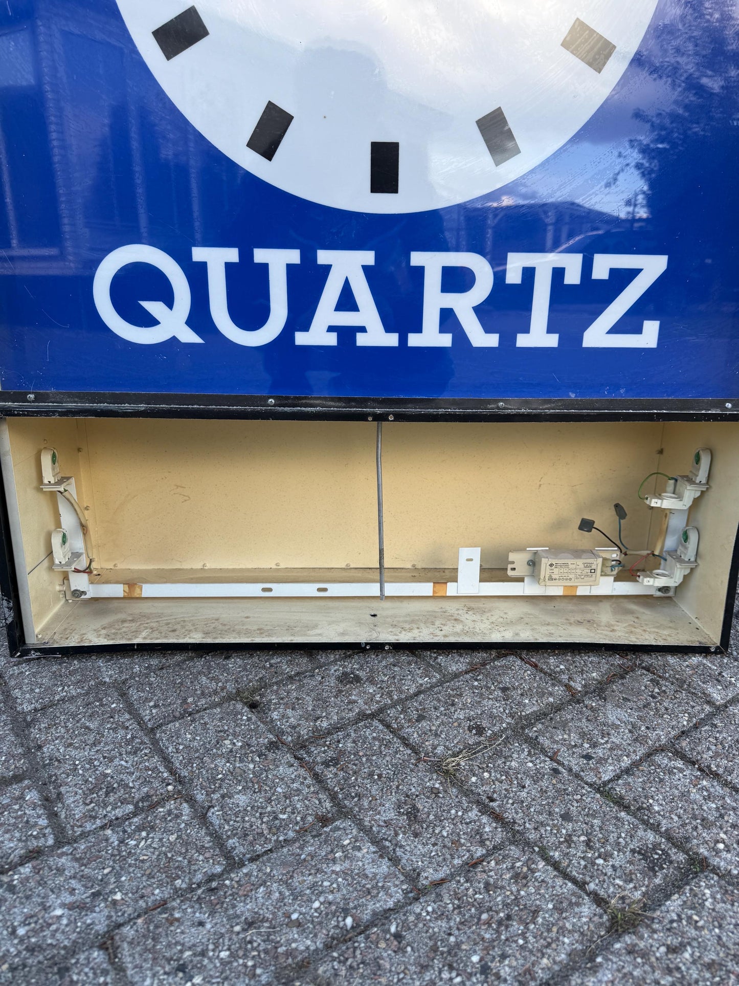 Rare Vintage Seiko Quartz Light Box Sign, Large Illuminated Store Advertising Sign, Outdoor Seiko Clock Display, 1970s Japan Electric Sign