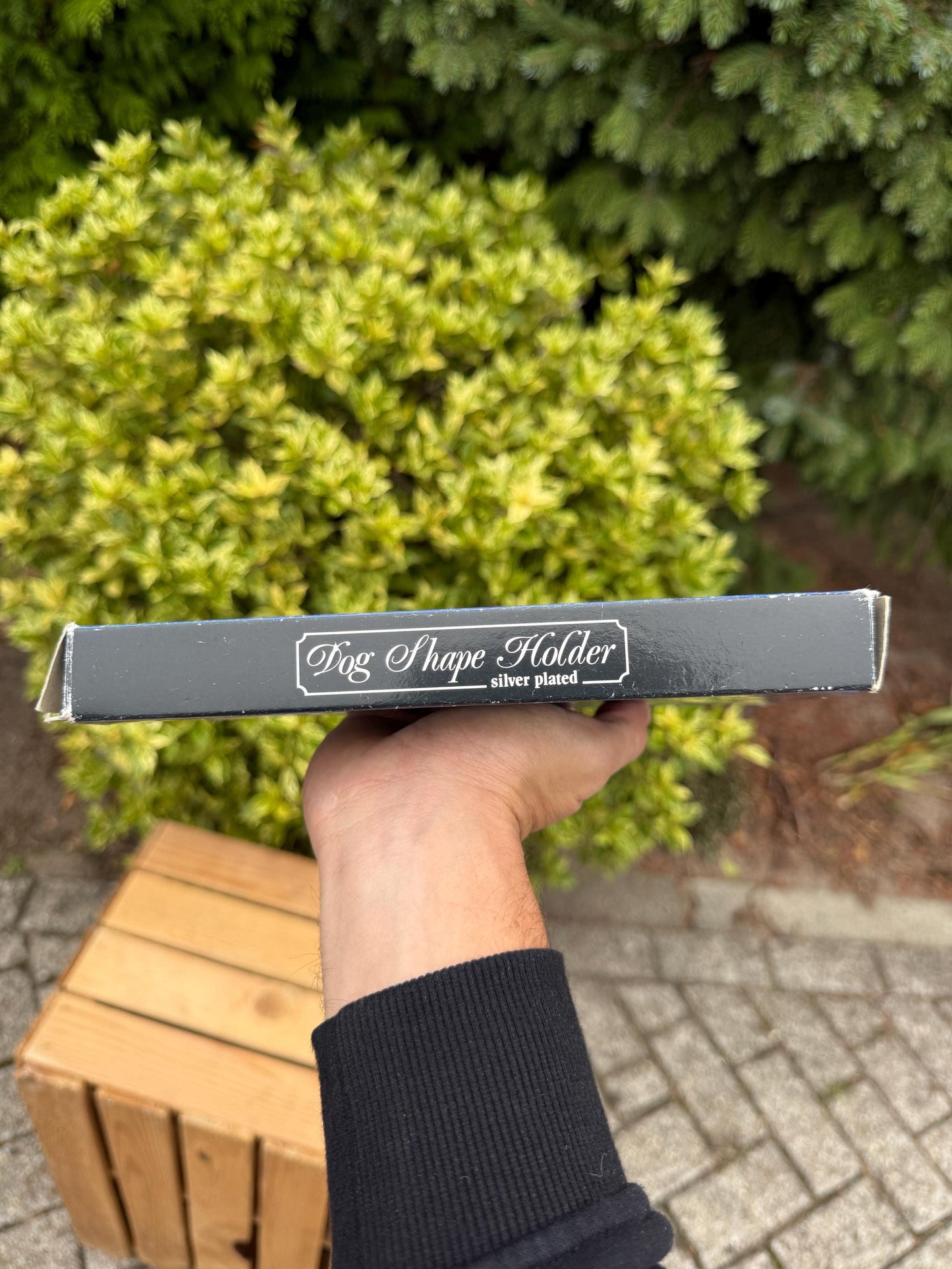 Set of 6 Silver-Plated Teckel Knife Holders, Vintage Dachshund Cutlery Rests, Elegant Dining Accessories, Perfect Christmas Gift