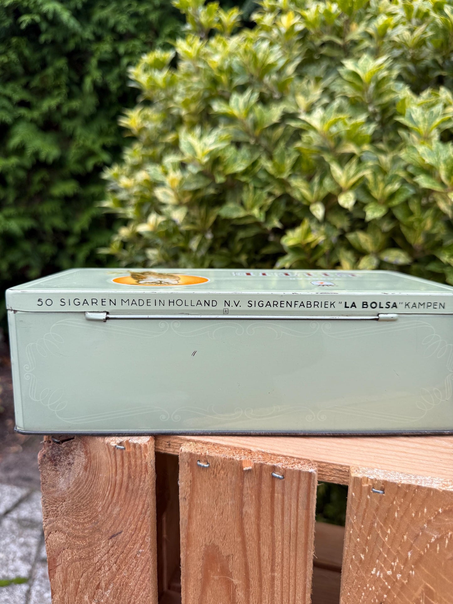 Vintage Uiltje Cigar Tins, Dutch Tobacco Storage Boxes, Metal Uiltje Cigars Containers, Collectible Owl Print Tins, Luna Vooraan Holland