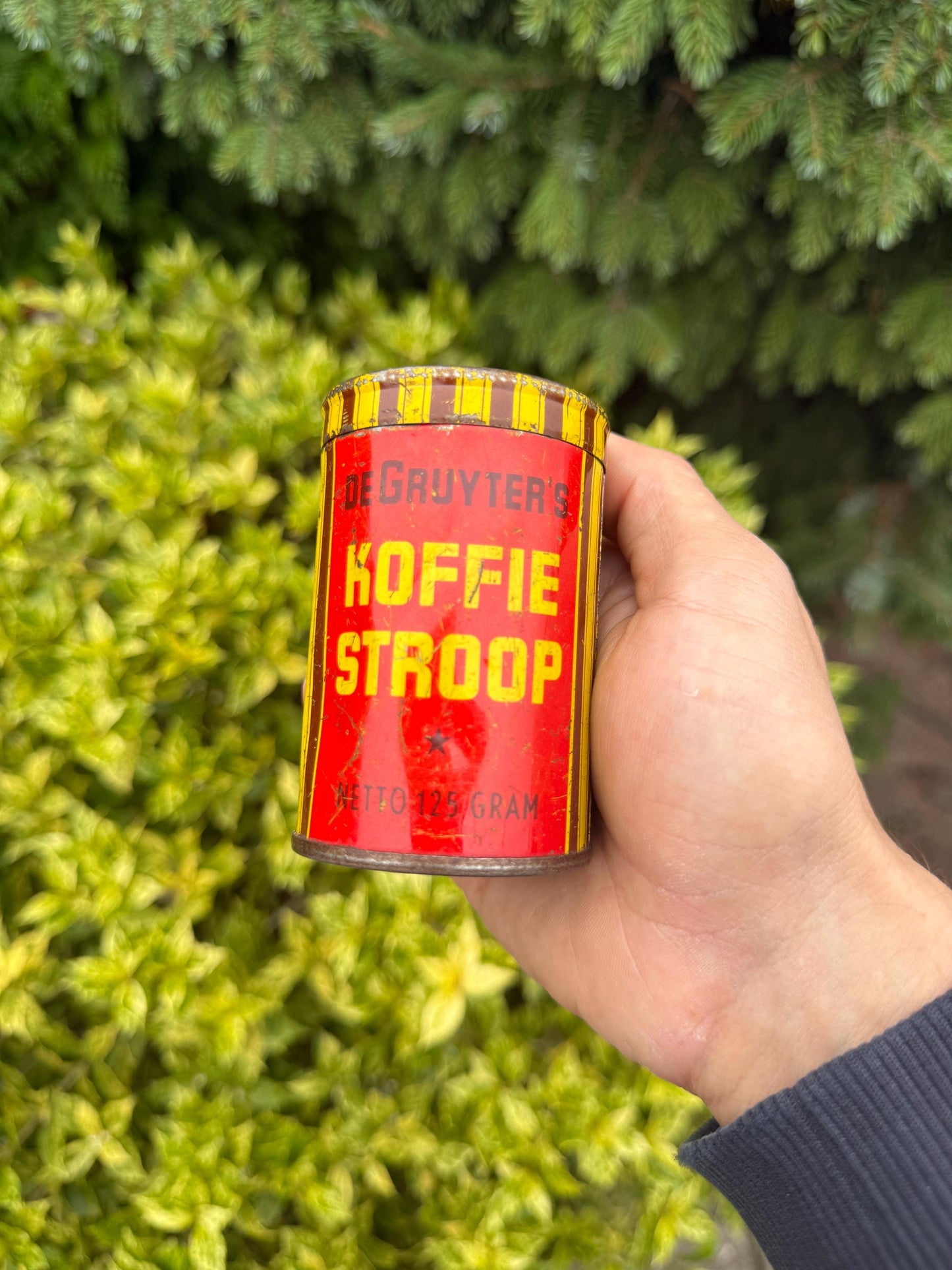 Vintage Metal Food Tins Collection, Dutch Advertising Cans And Jars, Droste Cacao Maggi De Gruyter Collectibles, Kitchen Storage Containers