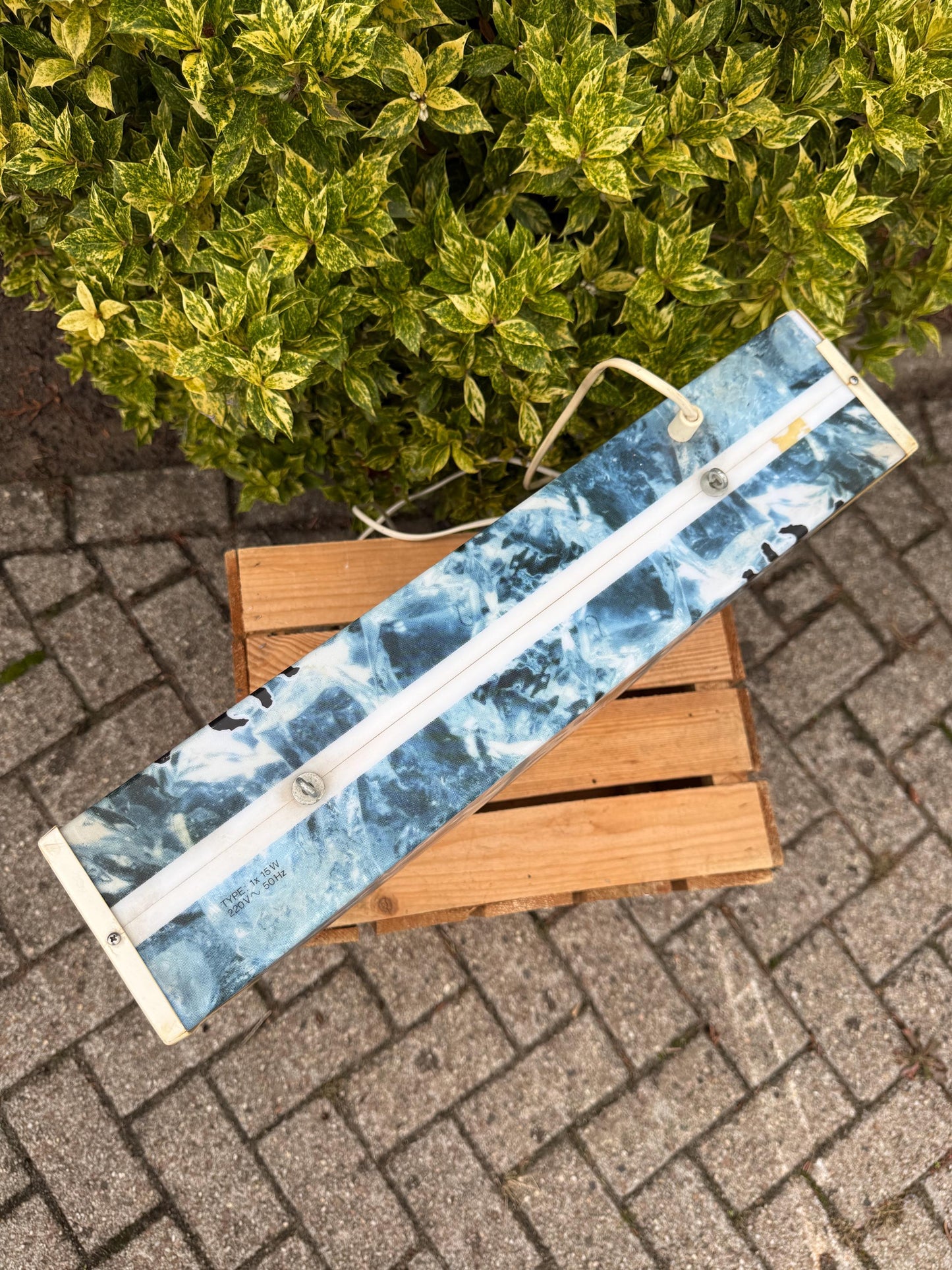 Vintage 7Up Light Box, Double Sided Hanging Sign, 1990s 7Up Light Advertising Lamp, Bar Wall Light, Collectible Soda Display Sign