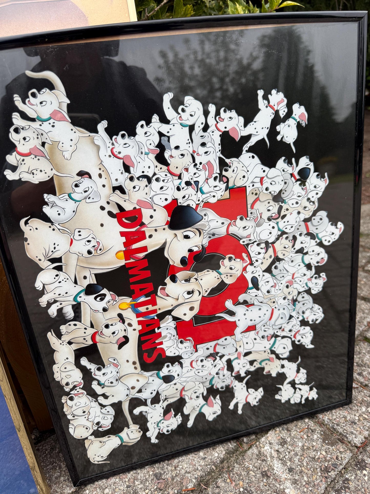 Vintage Disney Movie Poster 1990s  The Lion King, Aladdin, Pocahontas, Snow White, Goofy, 101 Dalmatians Collectible Wall Art Print