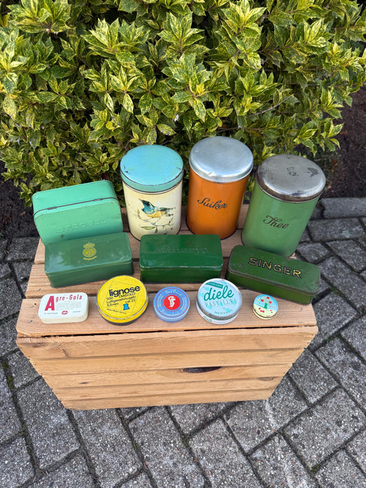 Vintage Metal Tins