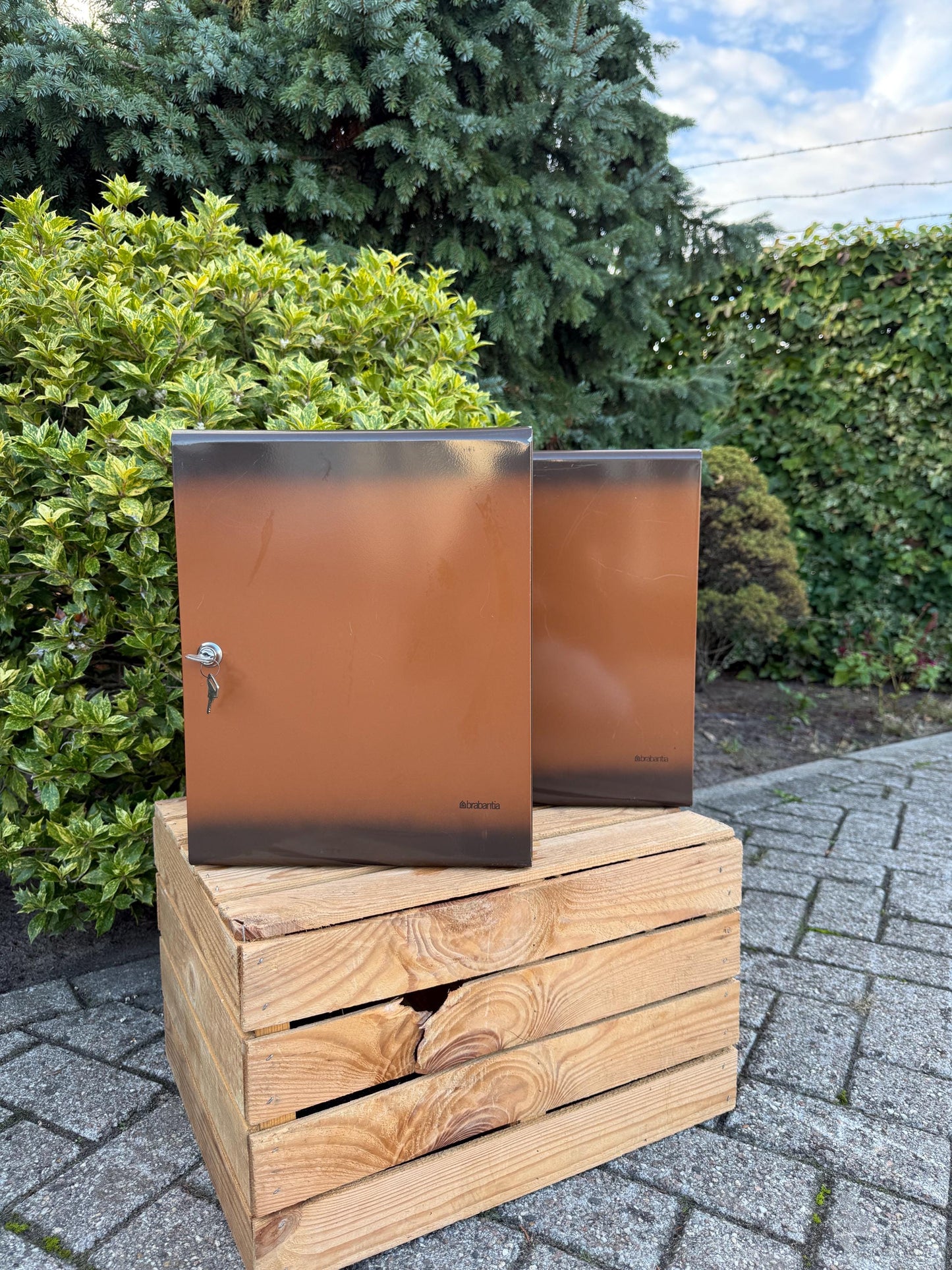 Vintage Brabantia Steel Medicine Cabinet, Lockable Metal Bathroom Cabinet With 2 Keys, Wall Mount Storage, Dutch Home Design