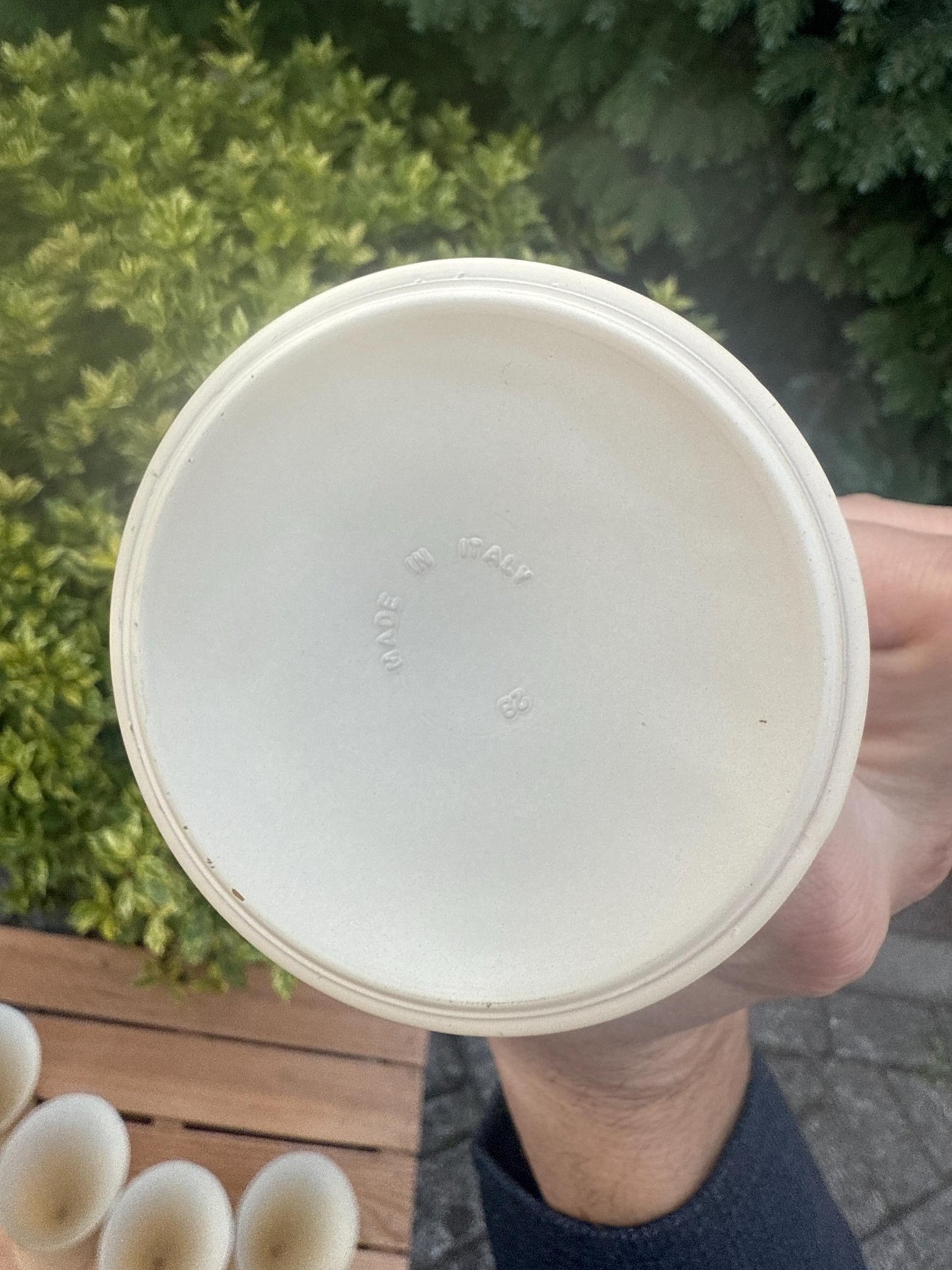 Vintage Waffle Cone Sundae Glasses Set Of 6