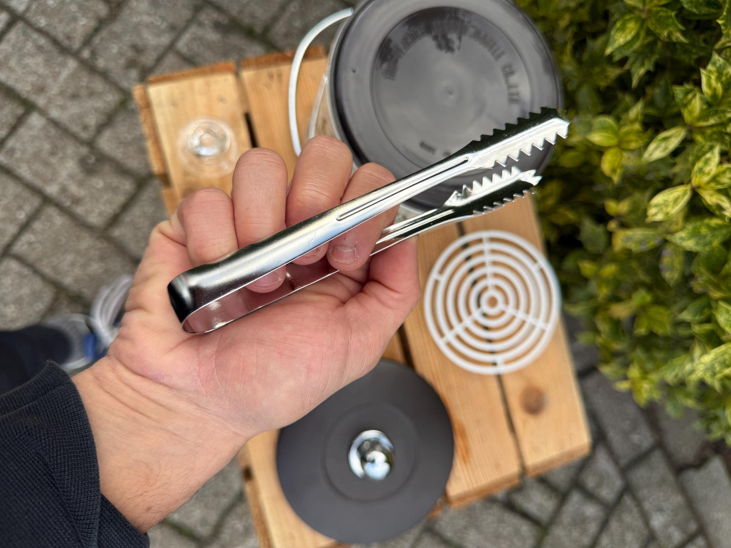 Vintage Botanical Ice Bucket