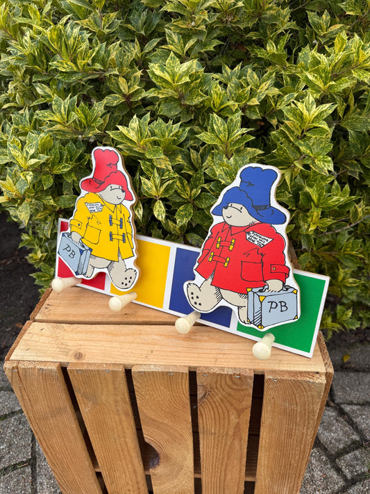 Vintage Paddington Bear Coat Rack