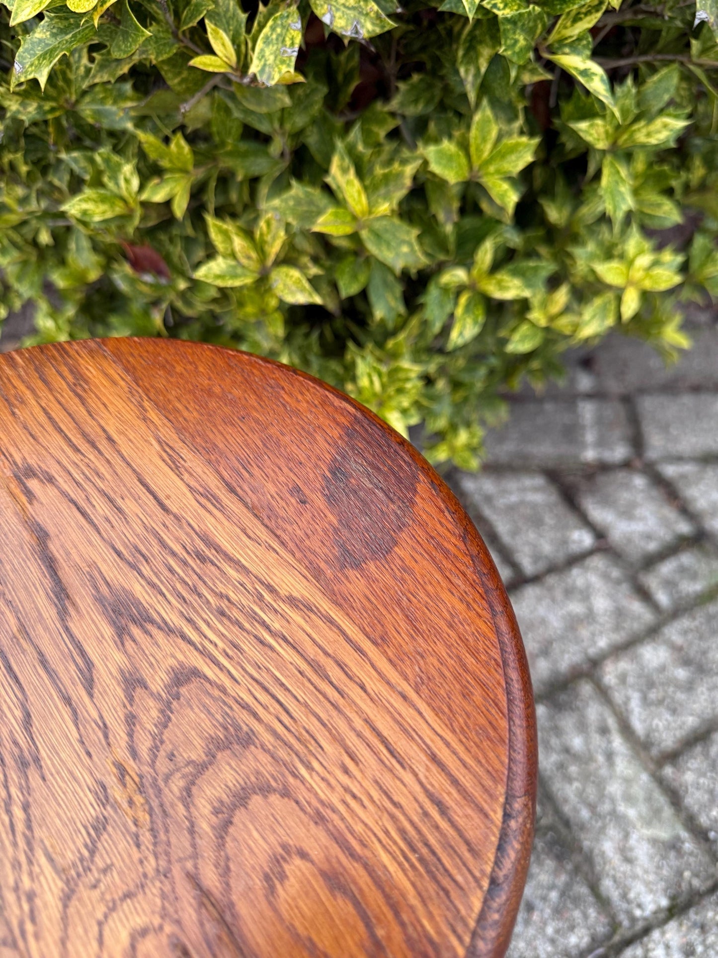 Vintage Wooden Plant Table