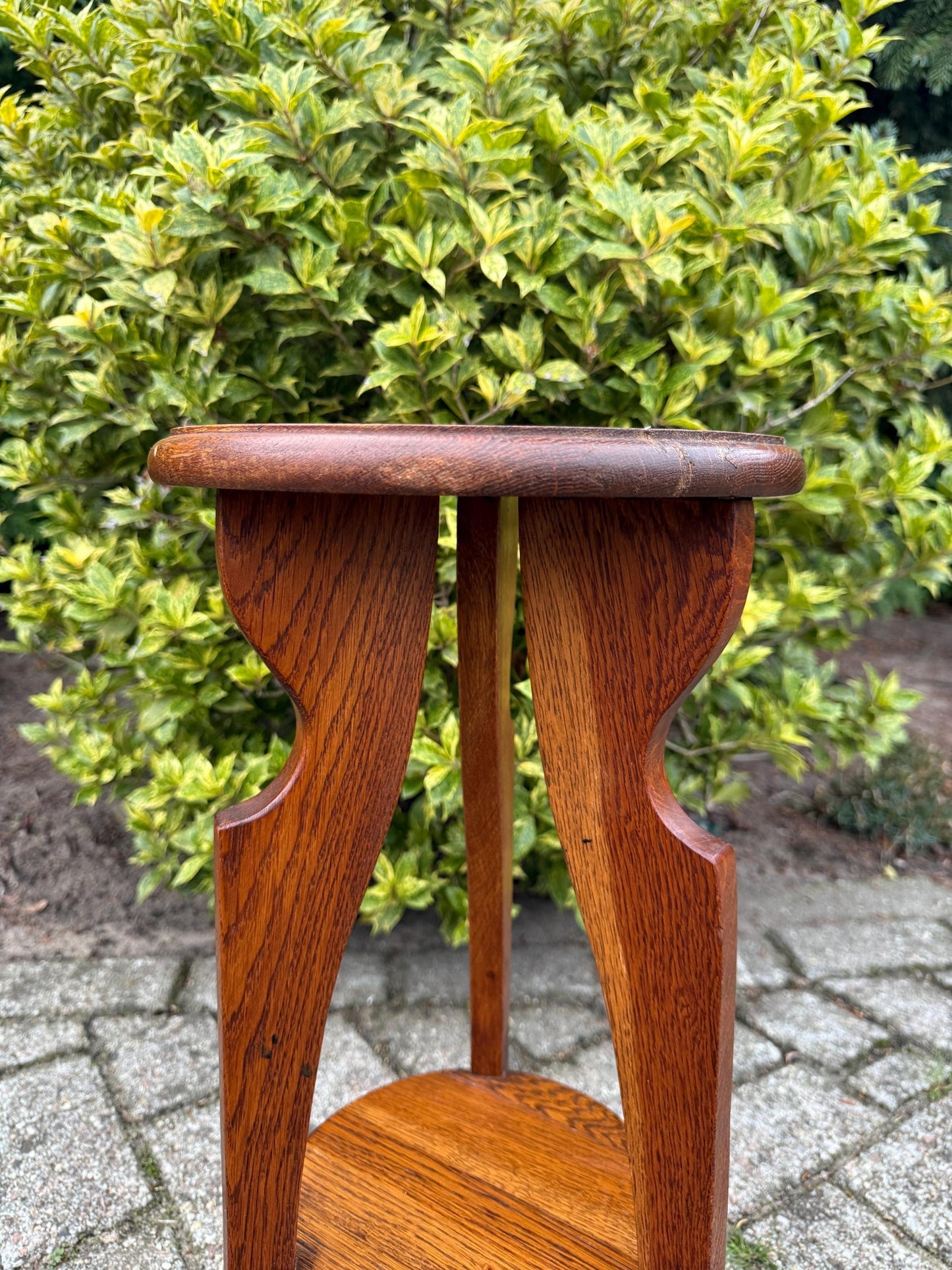 Vintage Wooden Plant Table